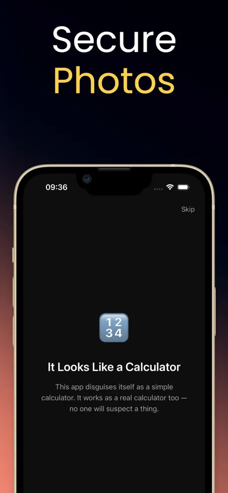 Calc+ Vault screenshot