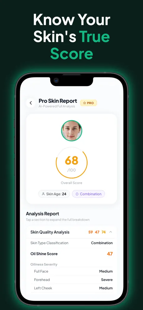 GlowIQ screenshot