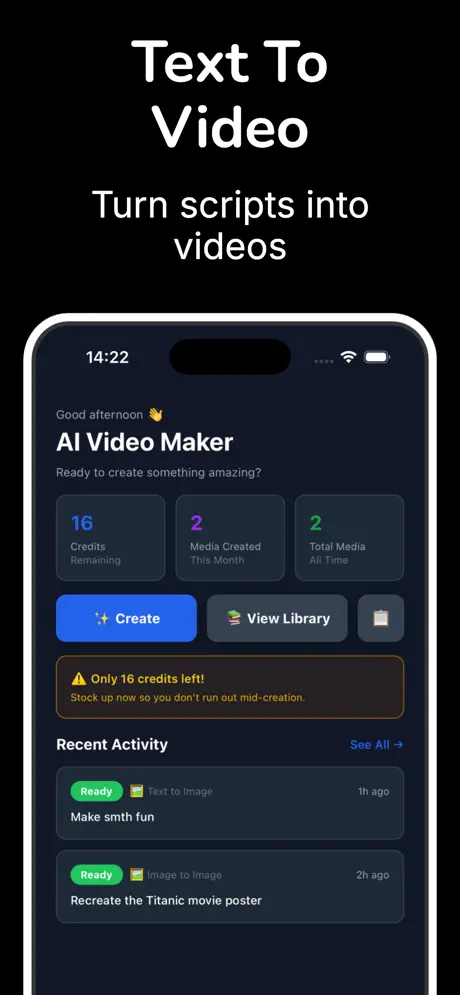 AI Video Maker screenshot
